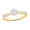 Thumbnail Image 1 of Now + Forever Diamond Engagement Ring 3/4 ct tw Round-cut 14K Yellow Gold
