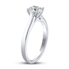 THE LEO Ideal Cut Diamond Solitaire Engagement Ring 1 ct tw 14K White Gold