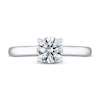 Thumbnail Image 2 of THE LEO Ideal Cut Diamond Solitaire Engagement Ring 1 ct tw 14K White Gold