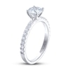 Thumbnail Image 2 of THE LEO Ideal Cut Diamond Engagement Ring 1-1/4 ct tw 14K White Gold