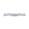 Thumbnail Image 2 of THE LEO Ideal Cut Diamond Wedding Band 1/5 ct tw 14K White Gold