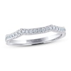 THE LEO Ideal Cut Diamond Wedding Band 1/6 ct tw 14K White Gold