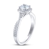 THE LEO Ideal Cut Diamond Engagement Ring 1 ct tw 14K White Gold