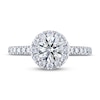 Thumbnail Image 2 of THE LEO Ideal Cut Diamond Engagement Ring 1-1/3 ct tw 14K White Gold