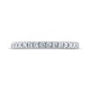 Thumbnail Image 2 of THE LEO Ideal Cut Diamond Wedding Band 1/3 ct tw Round-cut 14K White Gold