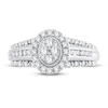 Thumbnail Image 3 of Now + Forever Multi-Stone Diamond Engagement Ring 1/2 ct tw Round-cut 10K White Gold