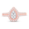 Thumbnail Image 3 of Now + Forever Multi-Stone Diamond Engagement Ring 1/2 ct tw Round-cut 10K Rose Gold