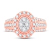 Thumbnail Image 2 of Multi-Stone Diamond Engagement Ring 1 ct tw Round-cut 10K Rose Gold