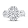 Thumbnail Image 3 of Now + Forever Multi-Stone Diamond Engagement Ring 1 ct tw Round-cut 10K White Gold