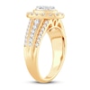Thumbnail Image 2 of Now + Forever Multi-Stone Diamond Engagement Ring 1 ct tw Round-cut 10K Yellow Gold