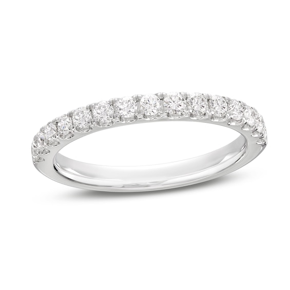 Now + Forever Lab-Grown Diamonds Anniversary Band 1/2 ct tw 14K White Gold