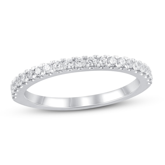 Now + Forever Lab-Grown Diamonds Anniversary Band 1/4 ct tw 14K White Gold