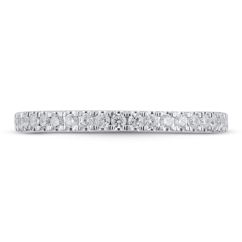 Lab-Created Diamonds by KAY Anniversary Band 1/4 ct tw 14K White Gold