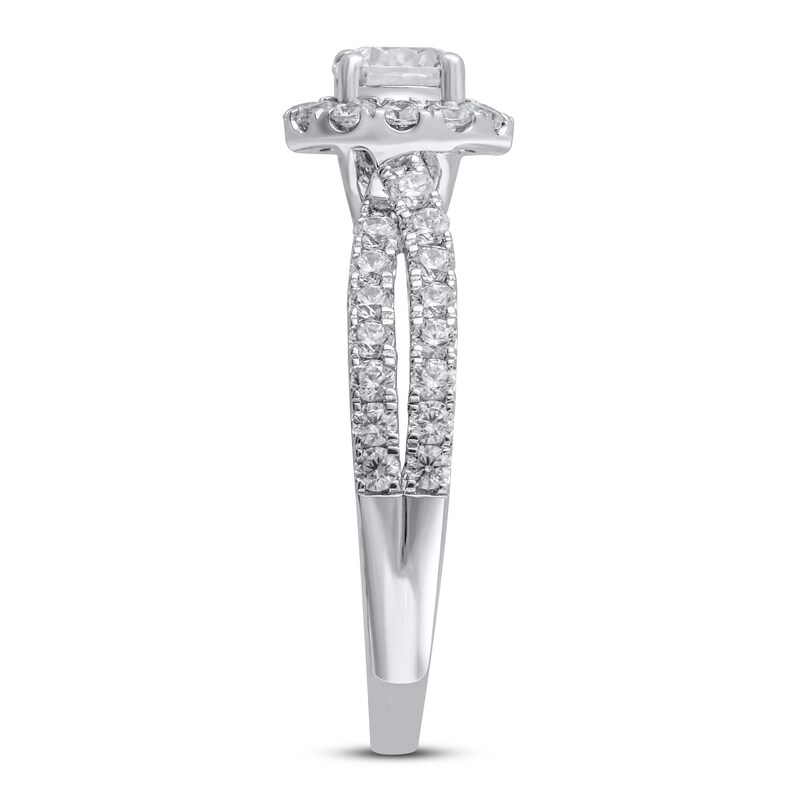 Lab-Created Diamonds by KAY Engagement Ring 1-1/4 ct tw 14K White Gold