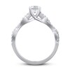 Thumbnail Image 3 of Lab-Grown Diamonds Engagement Ring 1 ct tw 14K White Gold