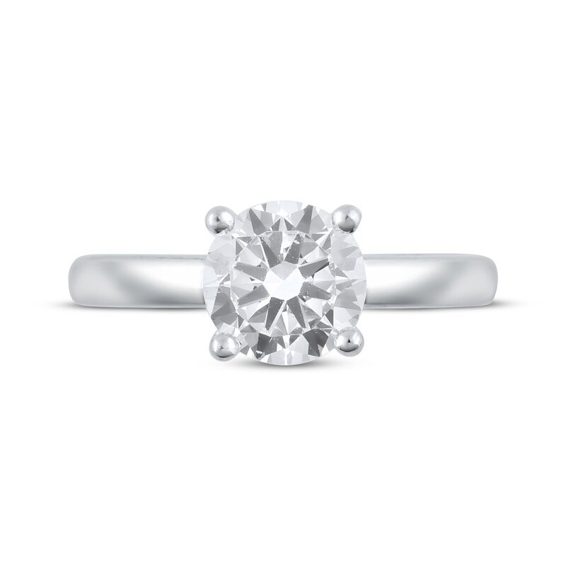 Lab-Created Diamonds by KAY Solitaire Engagement Ring 2 ct tw 14K White Gold
