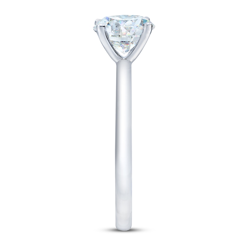 Main Image 2 of THE LEO First Light Diamond Solitaire Engagement Ring 1-1/2 ct tw Round-cut 14K White Gold