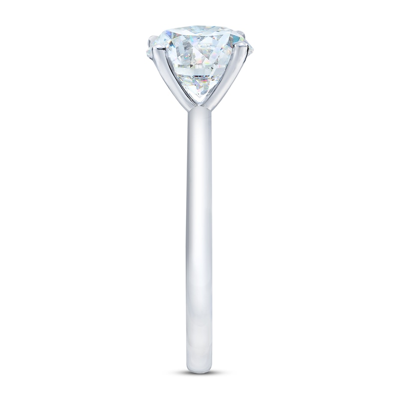 Main Image 2 of THE LEO First Light Diamond Solitaire Engagement Ring 2 ct tw Round-cut 14K White Gold