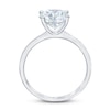 Thumbnail Image 3 of THE LEO First Light Diamond Solitaire Engagement Ring 2 ct tw Round-cut 14K White Gold