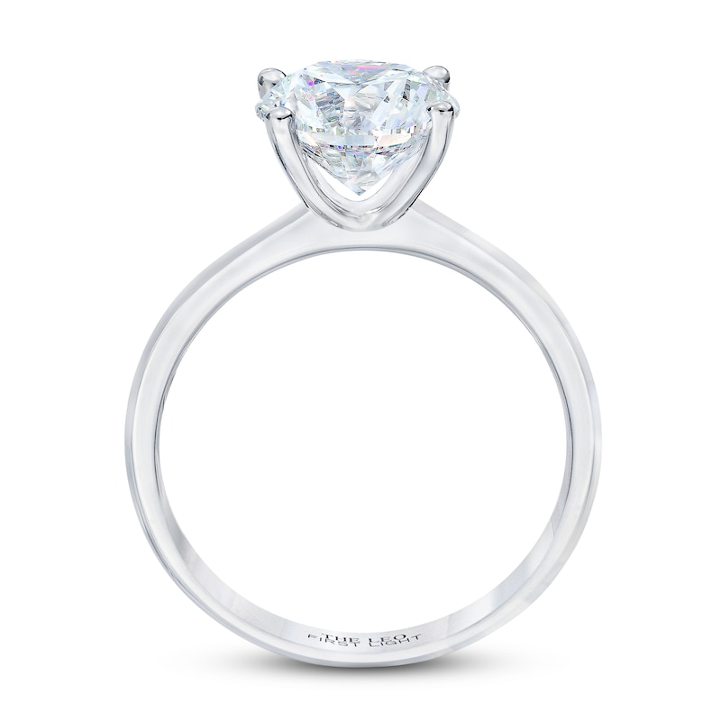 Main Image 3 of THE LEO First Light Diamond Solitaire Engagement Ring 2 ct tw Round-cut 14K White Gold