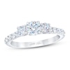 Thumbnail Image 0 of THE LEO First Light Diamond Three-Stone Engagement Ring 1 ct tw 14K White Gold