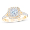 Thumbnail Image 0 of THE LEO First Light Diamond Engagement Ring 1 ct tw Round-cut 14K Two-Tone Gold