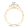 Thumbnail Image 2 of THE LEO First Light Diamond Engagement Ring 1 ct tw Round-cut 14K Two-Tone Gold