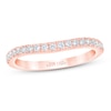 Thumbnail Image 0 of THE LEO First Light Diamond Wedding Band 1/4 ct tw Round-cut 14K Rose Gold