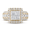 Thumbnail Image 3 of Now + Forever Diamond Engagement Ring 4 ct tw Princess & Round 14K Yellow Gold