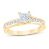 Thumbnail Image 1 of Now + Forever Diamond Engagement Ring 1 ct tw Princess-cut 14K Yellow Gold