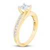 Thumbnail Image 1 of Diamond Engagement Ring 1 ct tw Princess-cut 14K Yellow Gold