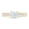 Thumbnail Image 2 of Diamond Engagement Ring 1 ct tw Princess-cut 14K Yellow Gold