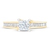 Thumbnail Image 3 of Now + Forever Diamond Engagement Ring 1 ct tw Princess-cut 14K Yellow Gold