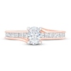 Thumbnail Image 3 of Now + Forever Diamond Engagement Ring 1 ct tw Oval & Princess 14K Rose Gold
