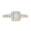Thumbnail Image 3 of Neil Lane Diamond Engagement Ring 1-1/8 ct tw Princess & Round-cut 14K Yellow Gold