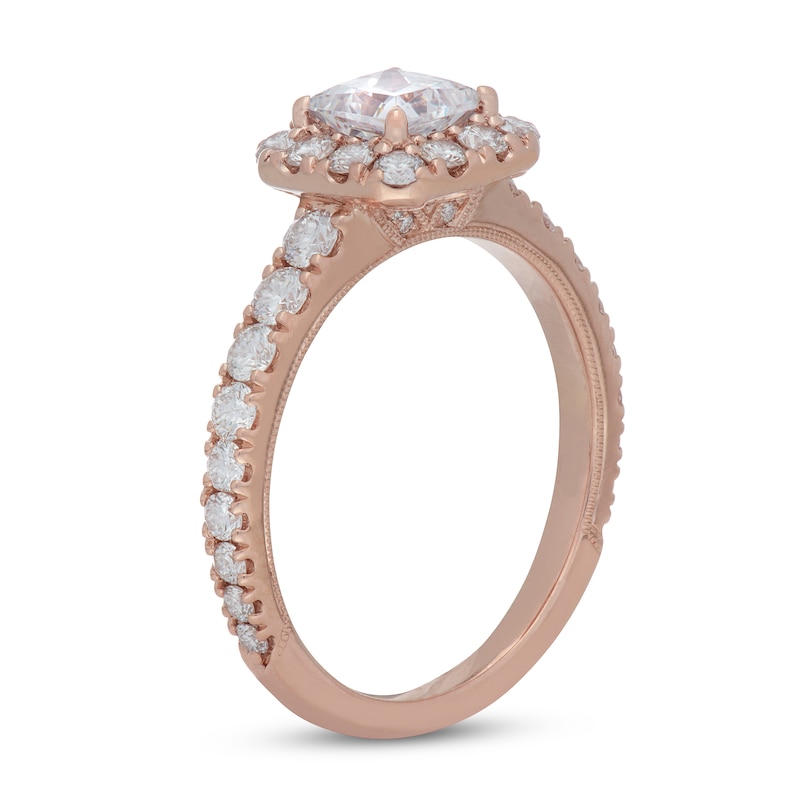 Main Image 2 of Neil Lane Premiere Diamond Engagement Ring 1-5/8 ct tw 14K Rose Gold