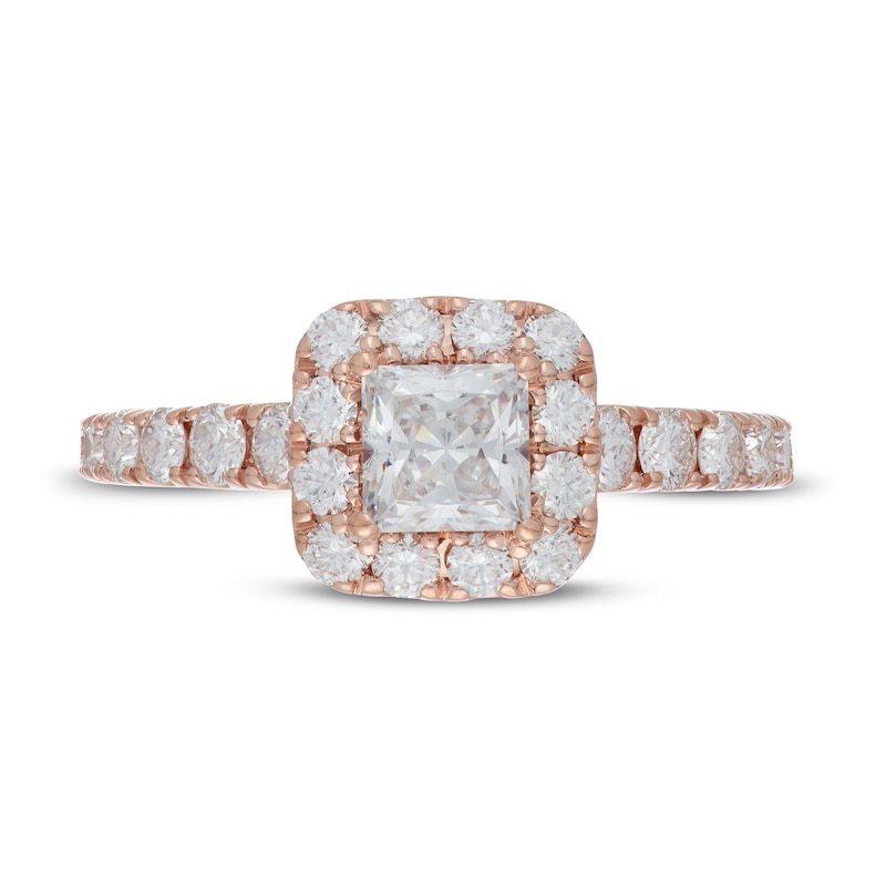 Main Image 3 of Neil Lane Premiere Diamond Engagement Ring 1-5/8 ct tw 14K Rose Gold