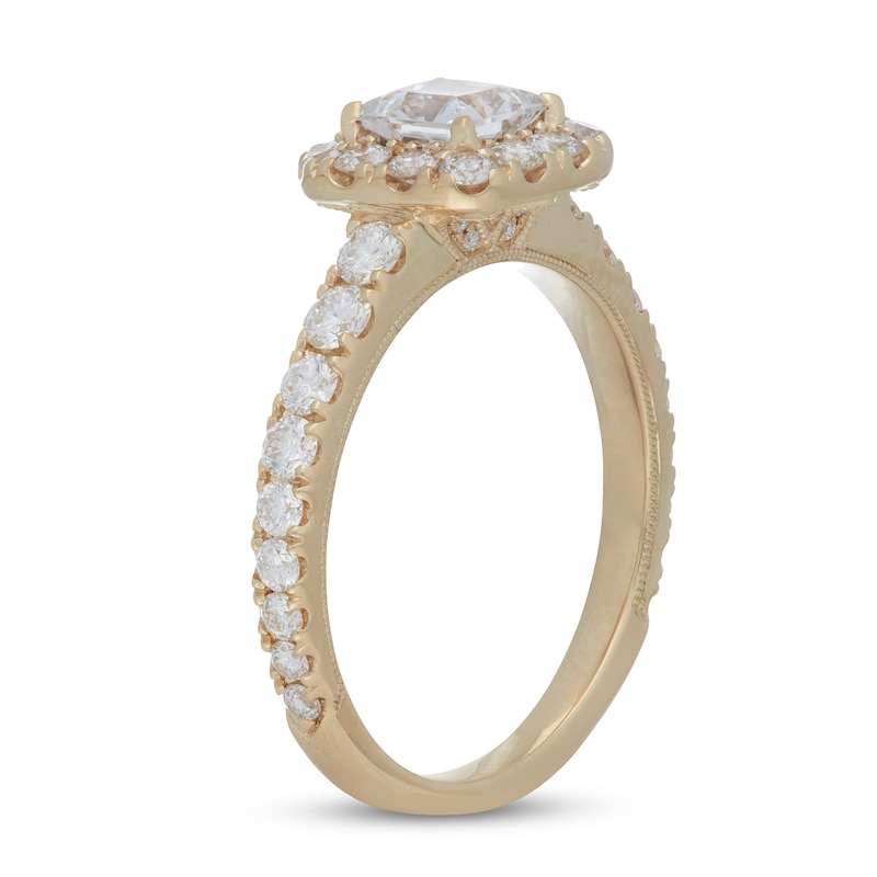Main Image 2 of Neil Lane Premiere Diamond Engagement Ring 1-5/8 ct tw 14K Yellow Gold