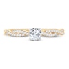 Thumbnail Image 3 of Now + Forever Diamond Engagement Ring 1/2 ct tw Round-cut 14K Yellow Gold