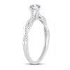 Thumbnail Image 2 of Now + Forever Diamond Engagement Ring 1/2 ct tw Round-cut 14K White Gold