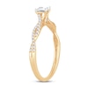 Thumbnail Image 1 of Diamond Engagement Ring 1/2 ct tw Princess & Round 14K Yellow Gold