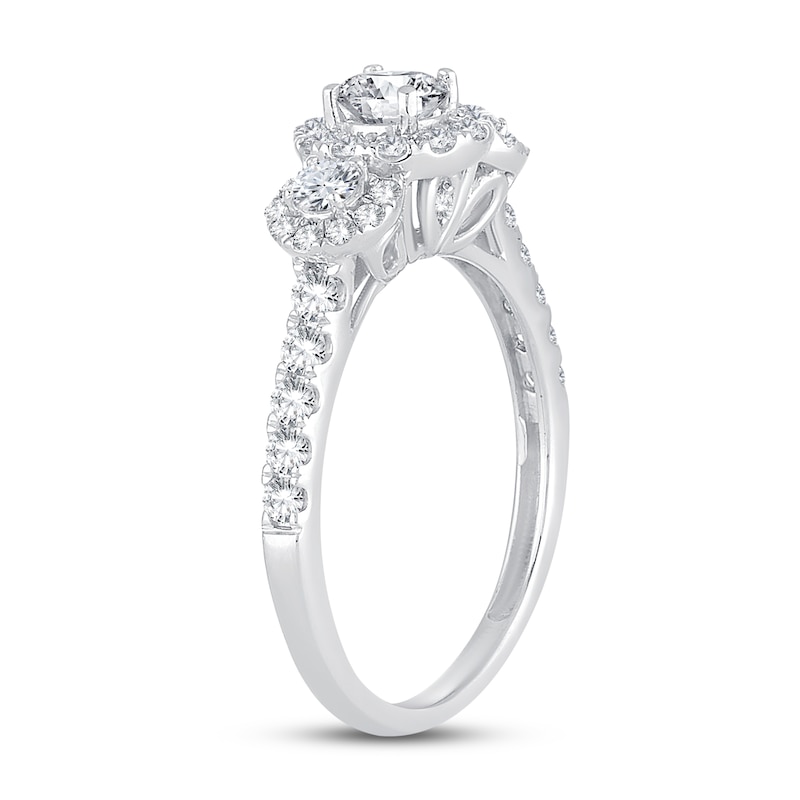 2.5 Ctw Solitaire Round Cut Engagement Ring in 18K Gold – Luxe VVS Jewelers