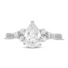 Thumbnail Image 2 of Neil Lane Premiere Diamond Engagement Ring 1-7/8 ct tw Pear/Round 14K White Gold