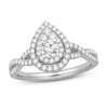 Diamond Engagement Ring 3/4 ct tw Round-Cut 14K White Gold