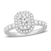 Diamond Engagement Ring 1-1/8 ct tw Round-Cut 14K White Gold