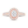 Thumbnail Image 3 of Now + Forever Multi-Diamond Engagement Ring 1/2 ct tw Round-cut 10K Rose Gold