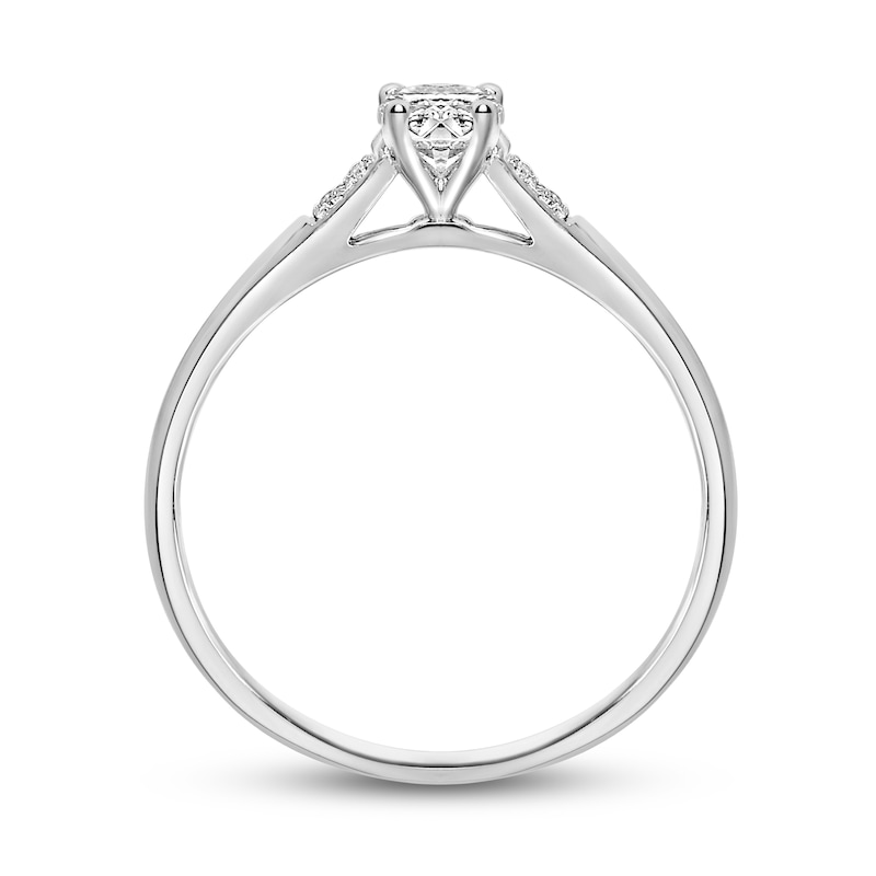 Main Image 4 of Now + Forever Diamond Engagement Ring 1/3 ct tw Round-cut 14K White Gold