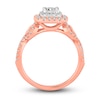 Thumbnail Image 2 of Now + Forever Diamond Engagement Ring 1 ct tw Princess & Round 14K Two-Tone Gold