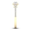 Thumbnail Image 2 of Diamond Engagement Ring 3/4 ct tw Round-cut 14K Yellow Gold