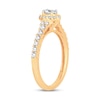 Thumbnail Image 2 of Now + Forever Diamond Engagement Ring 1/2 ct tw Oval & Round 14K Yellow Gold